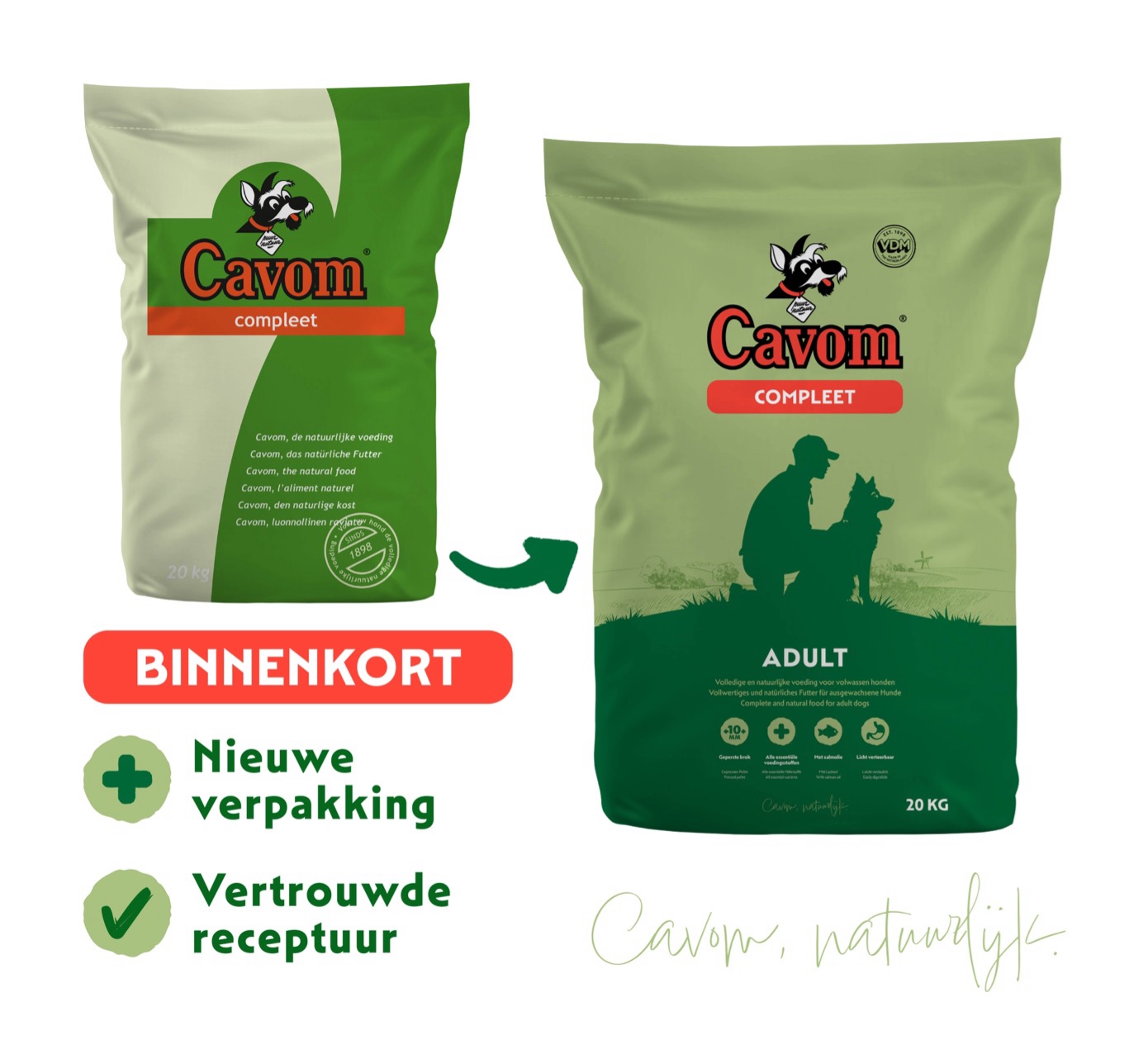 nieuwe verpakkingen